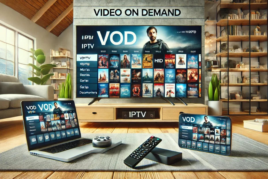 Hur fungerar IPTV Video on Demand (VOD)-funktioner?